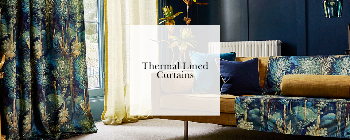 Warm Up & Save Energy with Thermal Lined Curtains