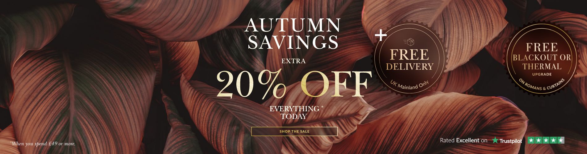 Autumn Savings